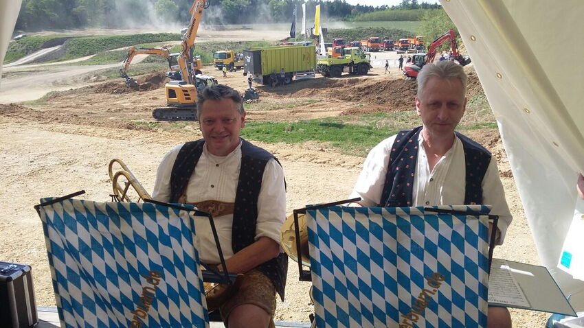 Hörndl und Posaune habn aa a mal a kurzr